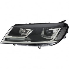 Far Volkswagen Touareg (7p5), 06.2014-, fata, Stanga, bi-xenon; cu lumini pentru curbe; cu LED daytime running light; D3S+W5W+WY21W; electric; fara u