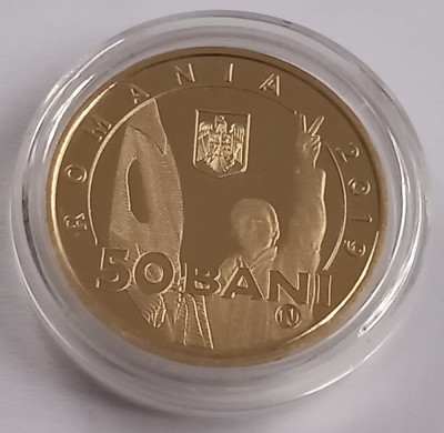 50 bani 2019 Romania, proof, Revolutia foto