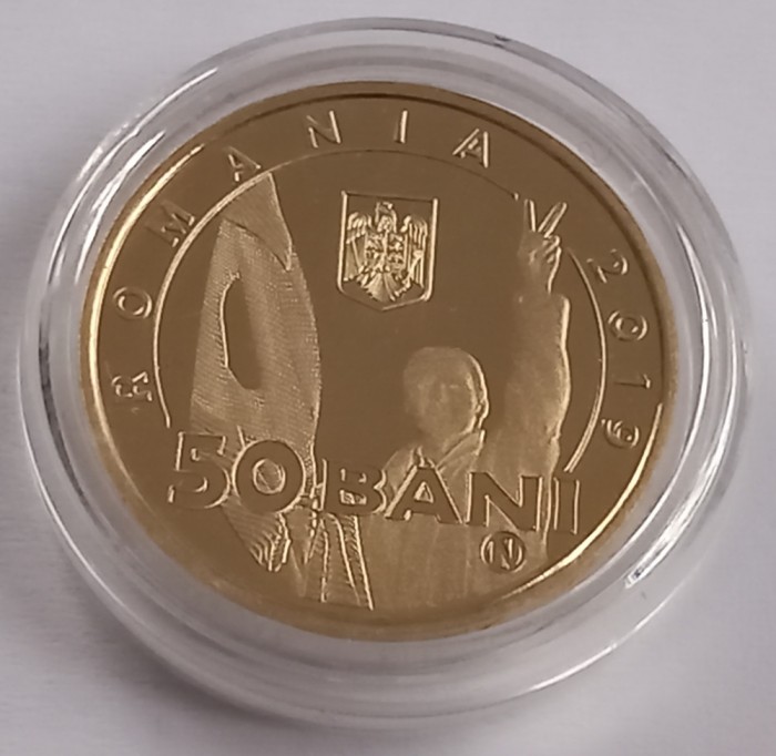 50 bani 2019 Romania, proof, Revolutia