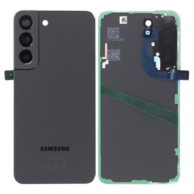 Capac Baterie Samsung Galaxy S22 5G, S901B, Negru, Service Pack foto