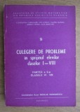 Culegere de probleme in sprijinul elevilor claselor I-VIII, part. 2 cls vi-viii Constantin Carbunaru, Ion Chesca red. resp. Nicolae Teodorescu