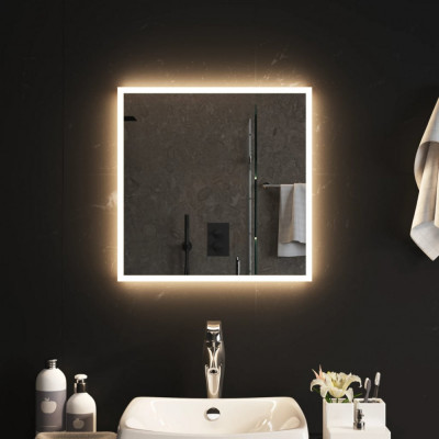 Oglinda de baie cu LED, 50x50 cm GartenMobel Dekor foto