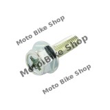 MBS Surub cu flansa M6x1 evacuare Aprilia /Minarelli /Yamaha (punga 10 buc.-pret/1buc.), Cod Produs: 121856050RM