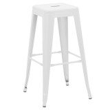 Cumpara ieftin Scaun de bar de grădină Utopia Alb 42x42x76 cm