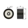GATES T36259 FleetRunner&trade; Rola ghidare/conducere, curea transmisie