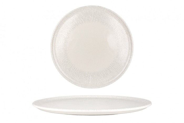 Bonna Farfurie cu pizza - Radix - Por&Aring;&pound;elan - 32 cm - set de 2