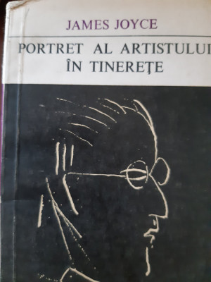 Portret al artistului in tinerete James Joyce 1969 foto