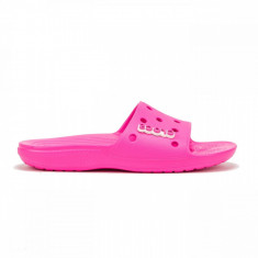 Papuci Crocs Classic Crocs Slide 2021 Roz - Electric Pink foto