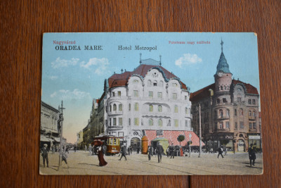 CP Oradea Nagyvarad Hotel Metropol 1916 foto