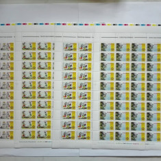 TIMBRE ROMANIA LP1686/2005 CERCETAȘII ROMÂNIEI SET de 4 coli 50 timbre MNH