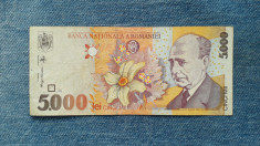 5000 Lei 1998 Romania / 7186818 foto