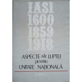 ASPECTE ALE LUPTEI PENTRU UNITATE NATIONALA IASI: 1600-1859-1918-GH. BUZATU, A. KARETKI, D. VITCU-226948
