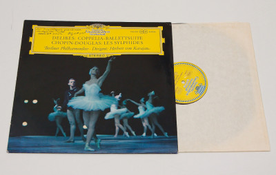 Delibes / Chopin &amp;ndash; Coppelia-Ballettsuite / Les Sylphides - disc vinil vinyl LP foto