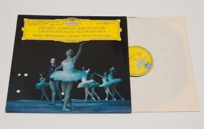 Delibes / Chopin &amp;ndash; Coppelia-Ballettsuite / Les Sylphides - disc vinil vinyl LP foto