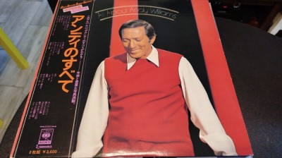 Vinil 2xLP &amp;quot;Japan Press&amp;quot; Andy Williams &amp;lrm;&amp;ndash; All About Andy Williams (VG) foto