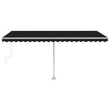 Cumpara ieftin Copertina autonoma retractabila automat, antracit, 500x300 cm
