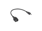 Cumpara ieftin Cablu adaptor OTG, USB mama - mini USB tata, 20 cm