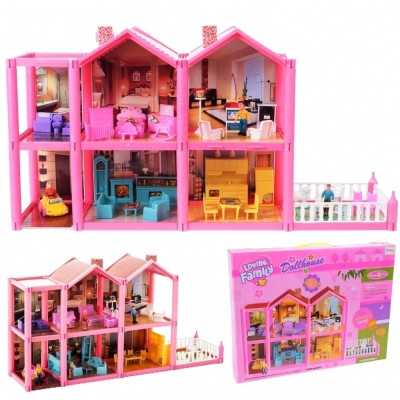 Casa de papusi roz, Malplay 100268 foto