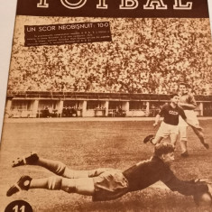 Revista veche fotbal - "FOTBAL" nr. 11/1957