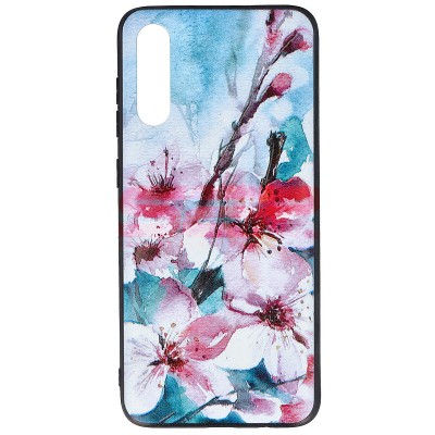 Toc TPU+PC UV Print 3D Samsung Galaxy A70 Flowers foto