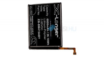 Baterie de telefon mobil VHBW Samsung EB-BM415ABY - 6800mAh, 3.85V, Li-polymer foto