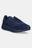 adidas Originals sneakers din piele intoarsă LA Trainer LUX bărbați, culoarea bleumarin, JH5542