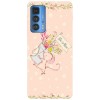 Husa compatibila cu Motorola Edge 20 Lite model Mice in love, Silicon, TPU, Viceversa, Transparent, Carcasa