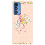 Husa compatibila cu Motorola G20 model Mice in love, Silicon, TPU, Viceversa, Transparent, Carcasa