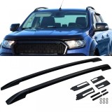 Curba de acoperis din aluminiu negru retrofittabila pentru Ford Ranger T6 T7 T8 2012-2022 Performance AutoTuning