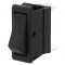 Rocker Switch SP3T ON-OFF-ON 16A 250V Black