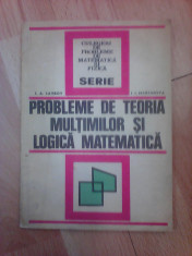 Probleme de teoria multimilor si logica matematica foto