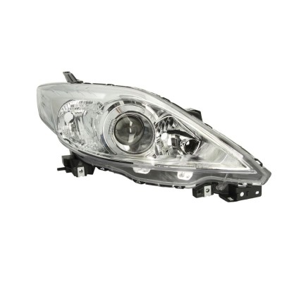 Far Mazda 5 (CR), 04.2005-05.2010, partea Dreapta, electric, tip bec H7+HB3, SILVER, fara becuri, fara motoras, Depo foto