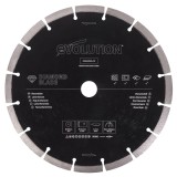 Disc diamantat segmentat multifunctional pentru masini de taiat, Evolution &Oslash;230 x 22.2 mm