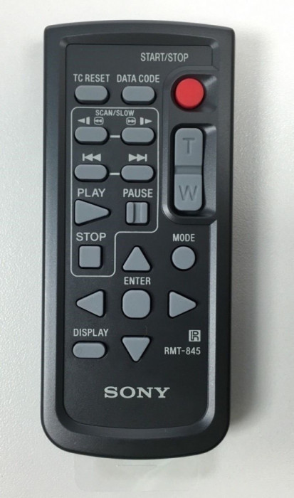 Telecomanda originala Sony RMT-845 camera 4k PXWFS5M2K, PXWZ90V,HXRNX5k