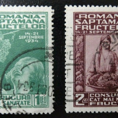 Romania LP 109 , Saptamana fructelor , Stampilate