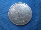 25000 LEI 1946 VF - Ag / 7