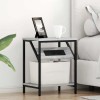 VidaXL Noptieră sonoma gri 38 x 30 x 48 cm Lemn compozit 859586