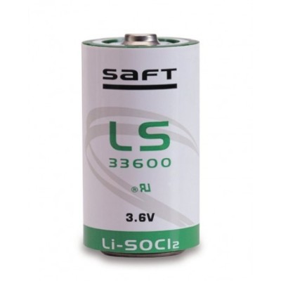 SAFT LS 33600 Format-D baterie cu litiu 3.6V-Conținutul pachetului 1 Bucată foto