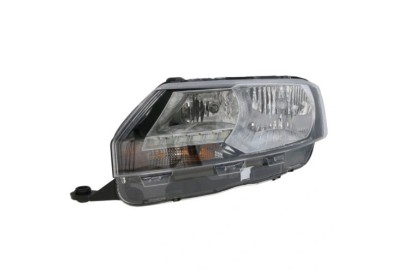 Far Skoda Rapid (Nh), 05.2017-, montare fata, stanga, cu lumina de zi; H7+H7+LED+PY21W; electric; halogen, RapidAuto foto