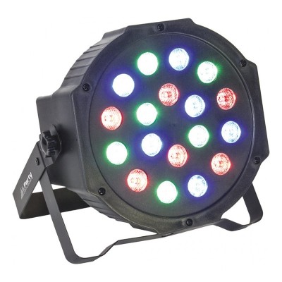 Proiector PAR 18x1W LED RGB DMX foto