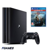 Consola Sony Playstation 4 Pro Ps4 1tb + Controller + God Of War PlayStation 4, Second-Hand