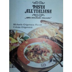 &#039;PASTA ALL&#039;ITALIANA de MICHAELA GRIGORESCU PICCOLI,CELESTA GRIGORESCU,BUC.1993