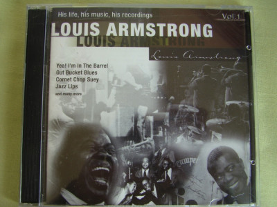 2 CD la pret de 1 - LOUIS ARMSTRONG / KENNY BAKER 2 CD - Vol. 1 foto