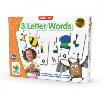 Puzzle Potriveste Cuvintele Din 3 Litere - Eng foto