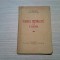 FILOSOFIA FICTIONALISTA A LUI H. VAIHINGER - St. Zissulescu - Editura Tiparul Universitar, 1939, 84 p.