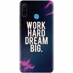 Husa silicon pentru Huawei P30 Lite, Dream Big