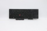 Tastatura Laptop, Lenovo, ThinkPad T15p Gen 3 Type 21DA, 21DB, iluminata, neagra, layout US