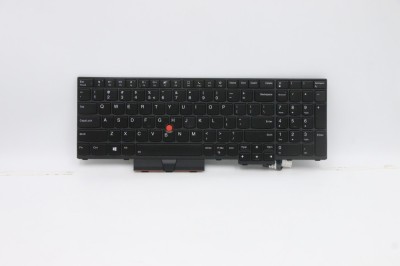 Tastatura Laptop, Lenovo, ThinkPad T15p Gen 3 Type 21DA, 21DB, iluminata, neagra, layout US foto