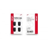 Set capace valvă, 4 buc, negre