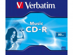 CD-R Verbatim 43365 16 80min 1buc Jewel case foto